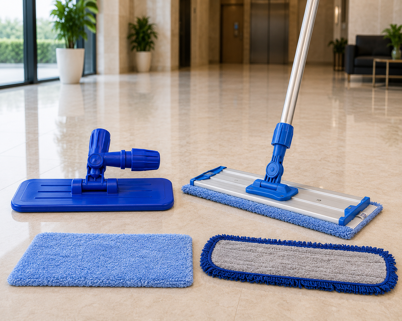Dry/Damp Mopping