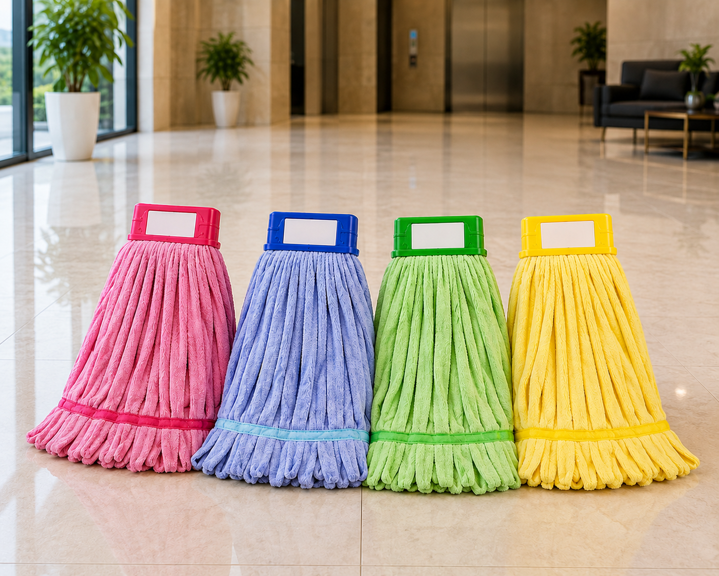 Lito Microfiber Fringe Mop Set