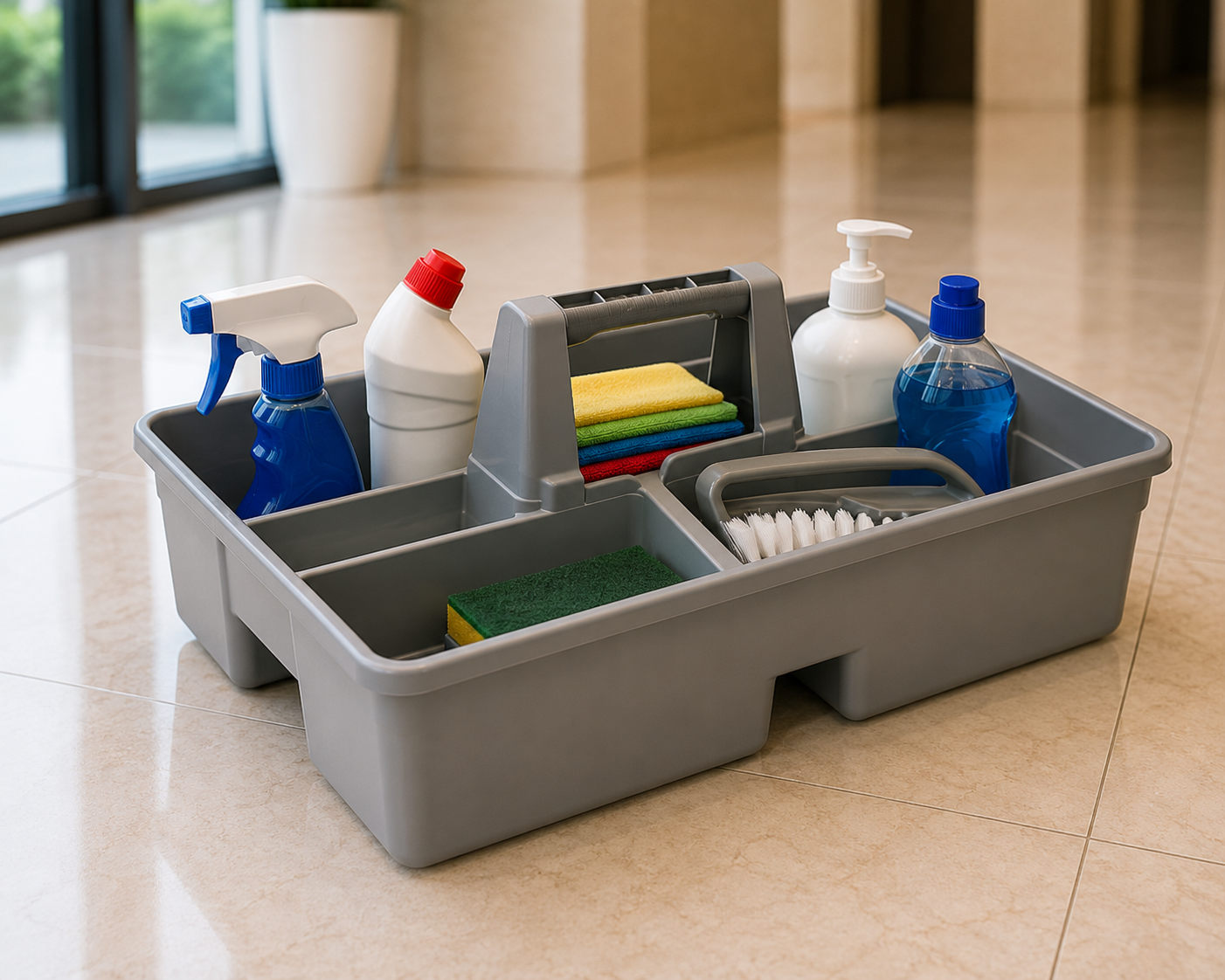 Plastic Cleaning Caddy