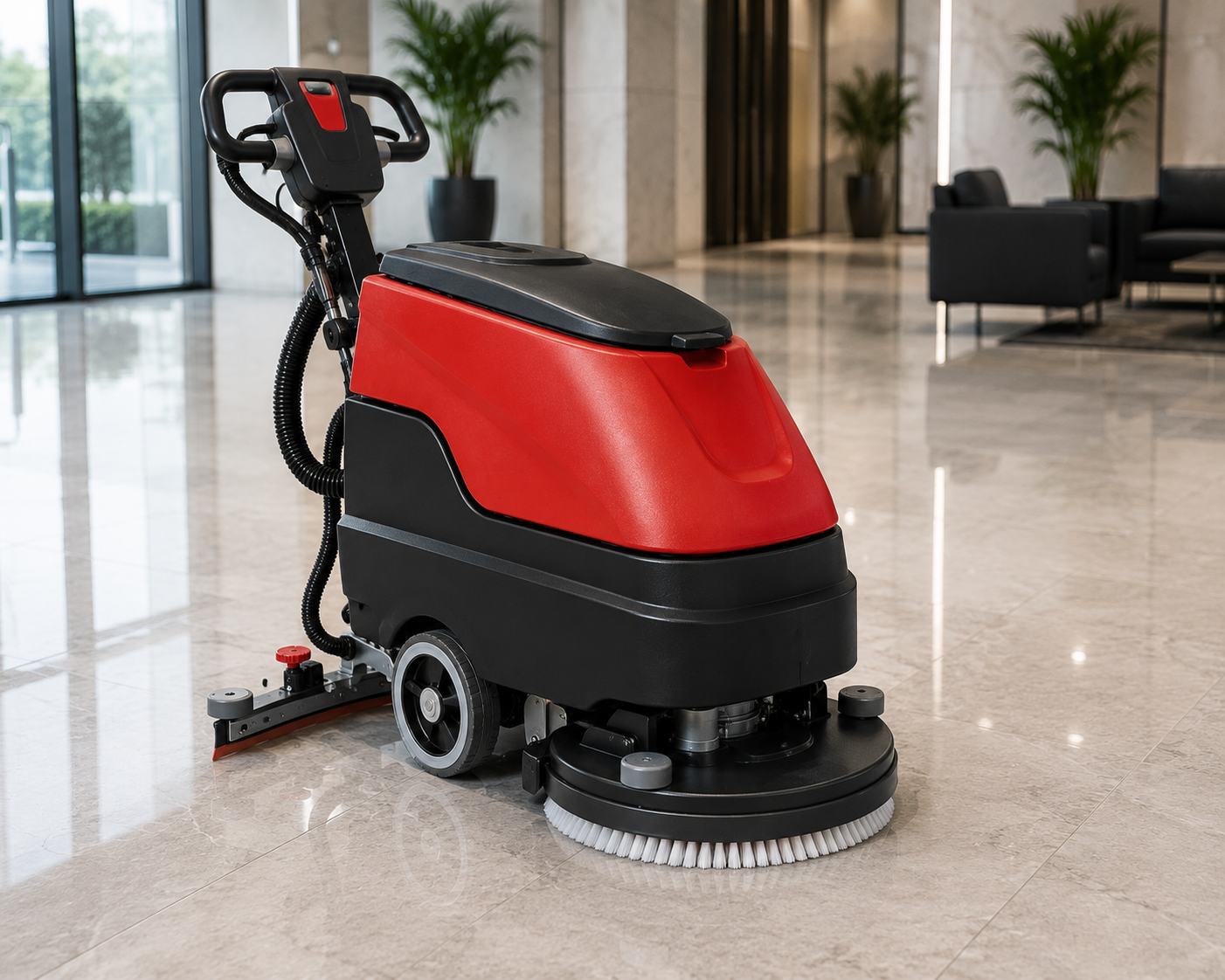 Walk Behind Floor Scrubber Drier